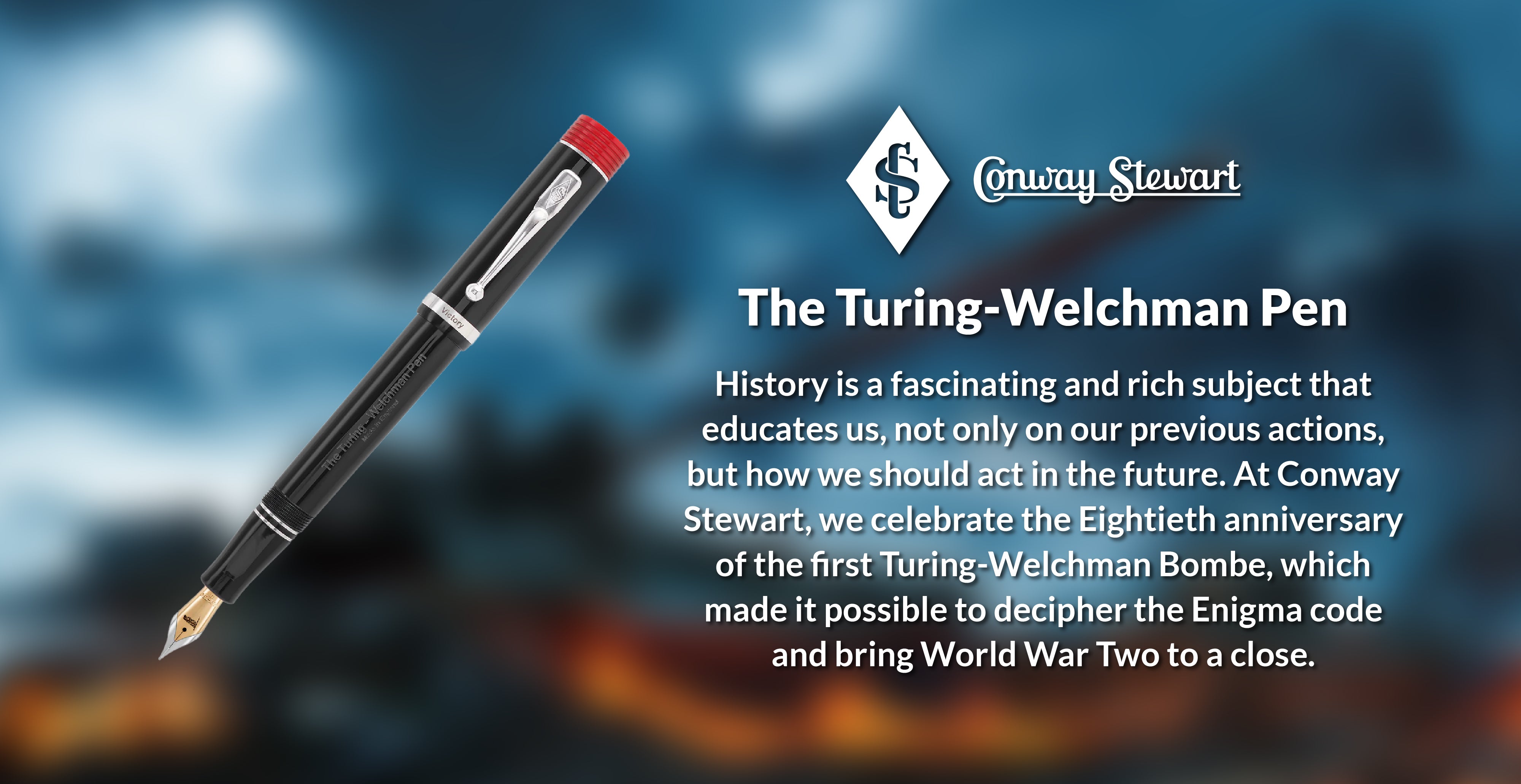 The Turing-Welchman Pen | Alan Turing & Gordon Welchman The Turing-Welchman Pen | Alan Turing & Gordon Welchman