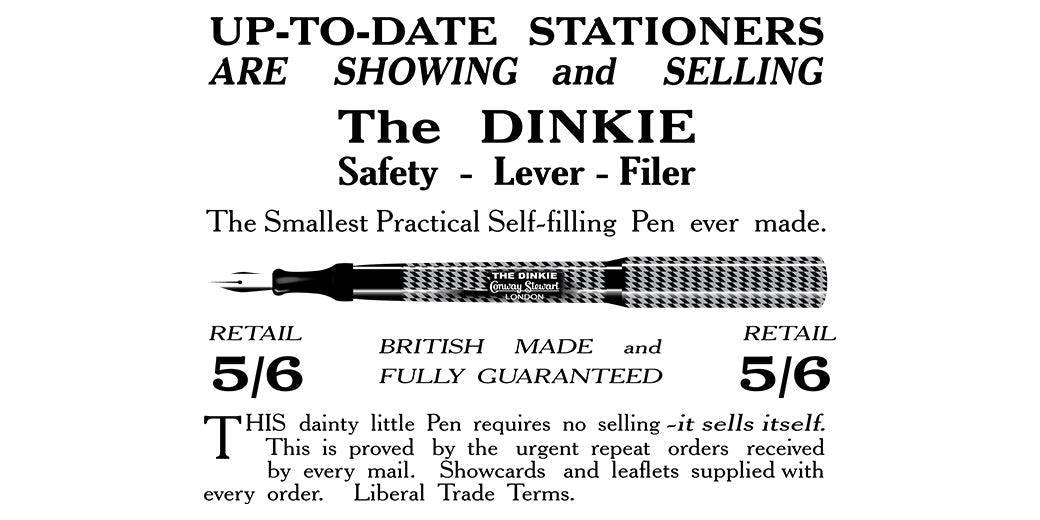 Small But Mighty: The Legacy of the Dinkie Pen conwaystewart.com Small But Mighty: The Legacy of the Dinkie Pen conwaystewart.com