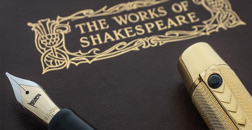 William Shakespeare Vermeil with author Michael Jecks conwaystewart.com William Shakespeare Vermeil with author Michael Jecks conwaystewart.com