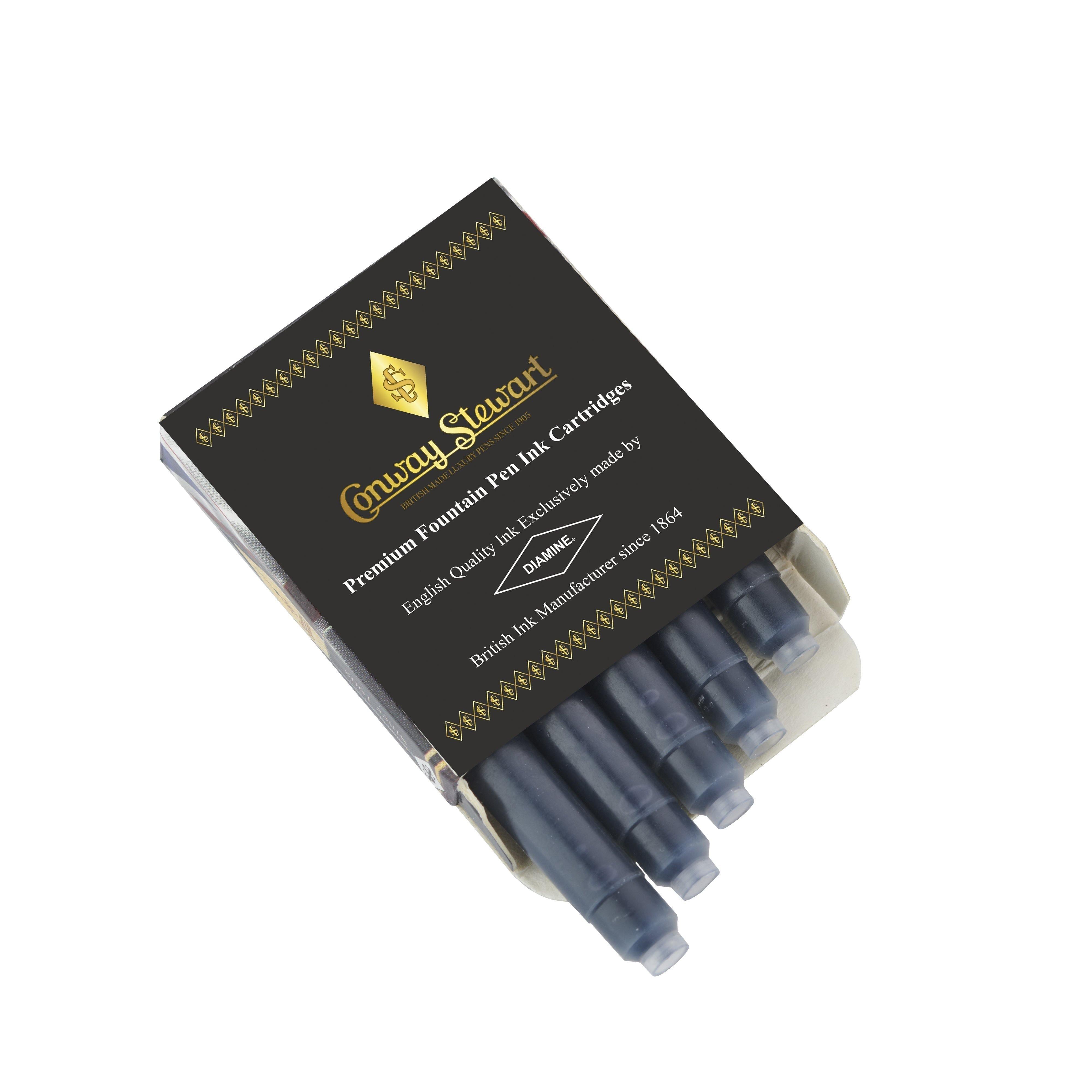 Conway Stewart Fountain Pen Ink Cartridges (Pack of 6) conwaystewart.com Conway Stewart Fountain Pen Ink Cartridges (Pack of 6) conwaystewart.com