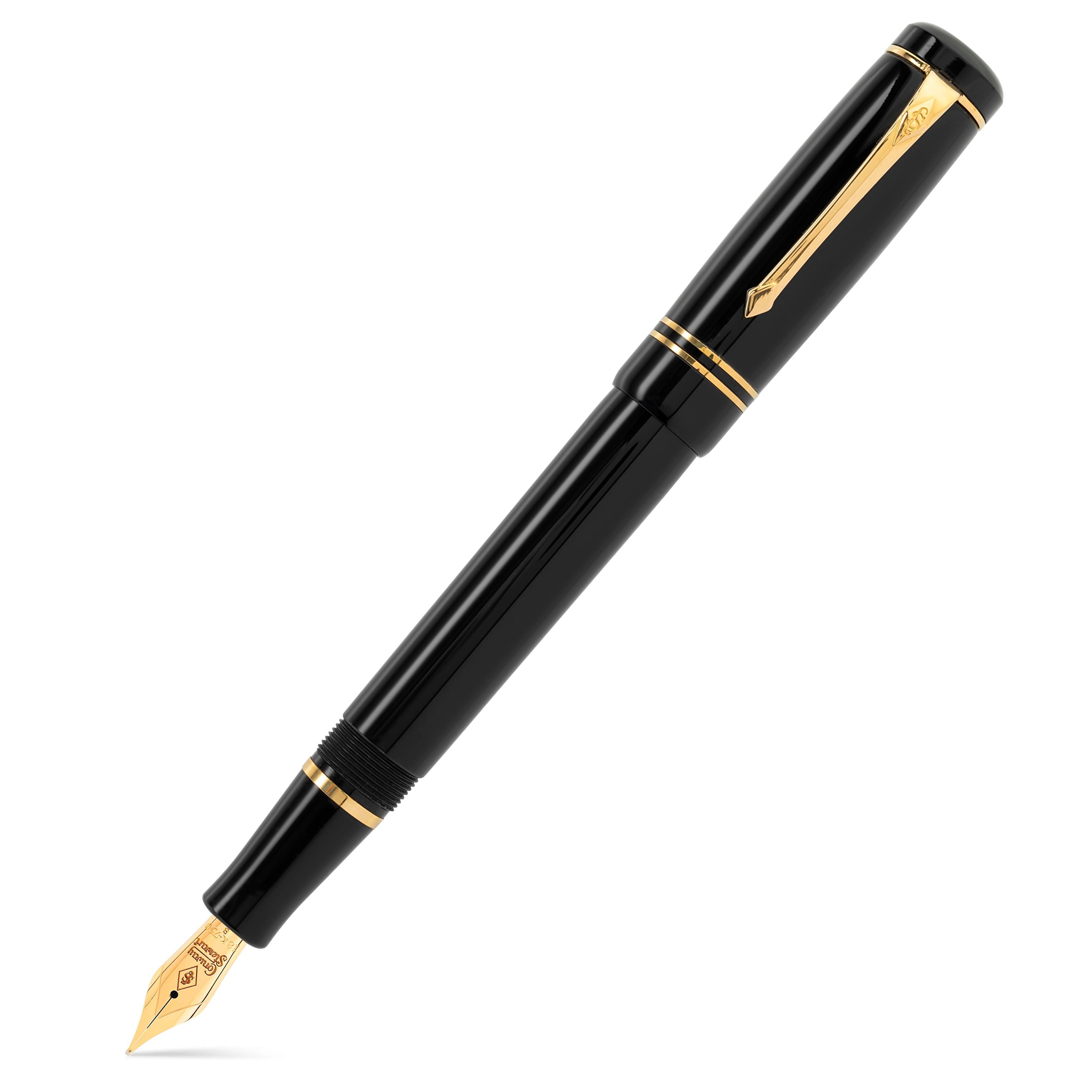 Conway Stewart Winston Classic Black Gold conwaystewart.com Conway Stewart Winston Classic Black Gold conwaystewart.com