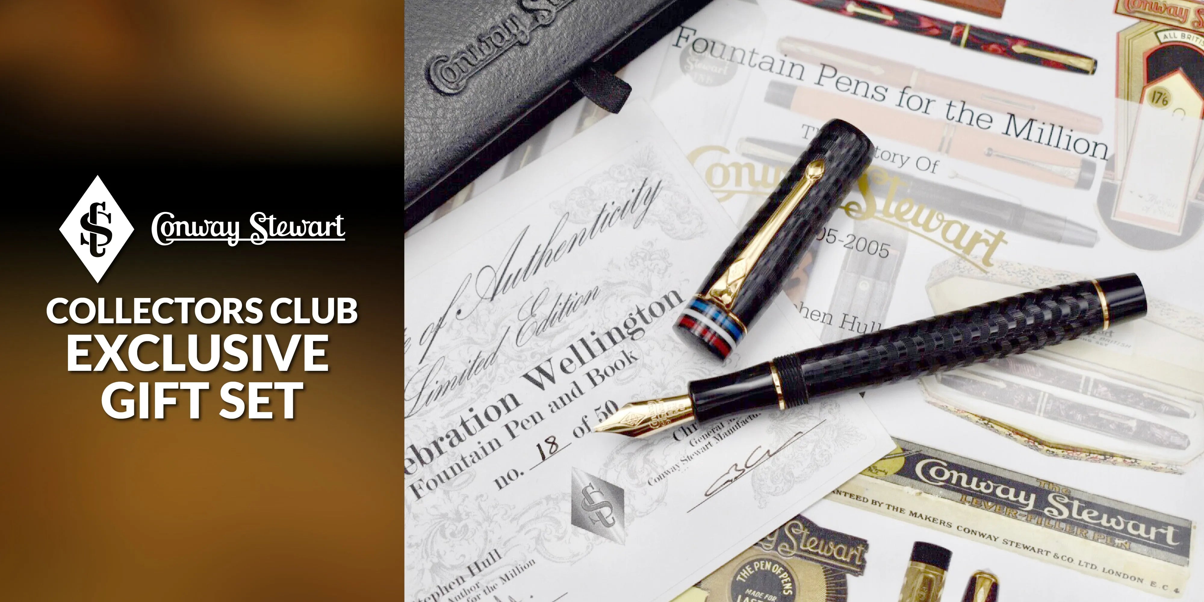 Conway Stewart Collectors Club - Celebration Pen & Book Special