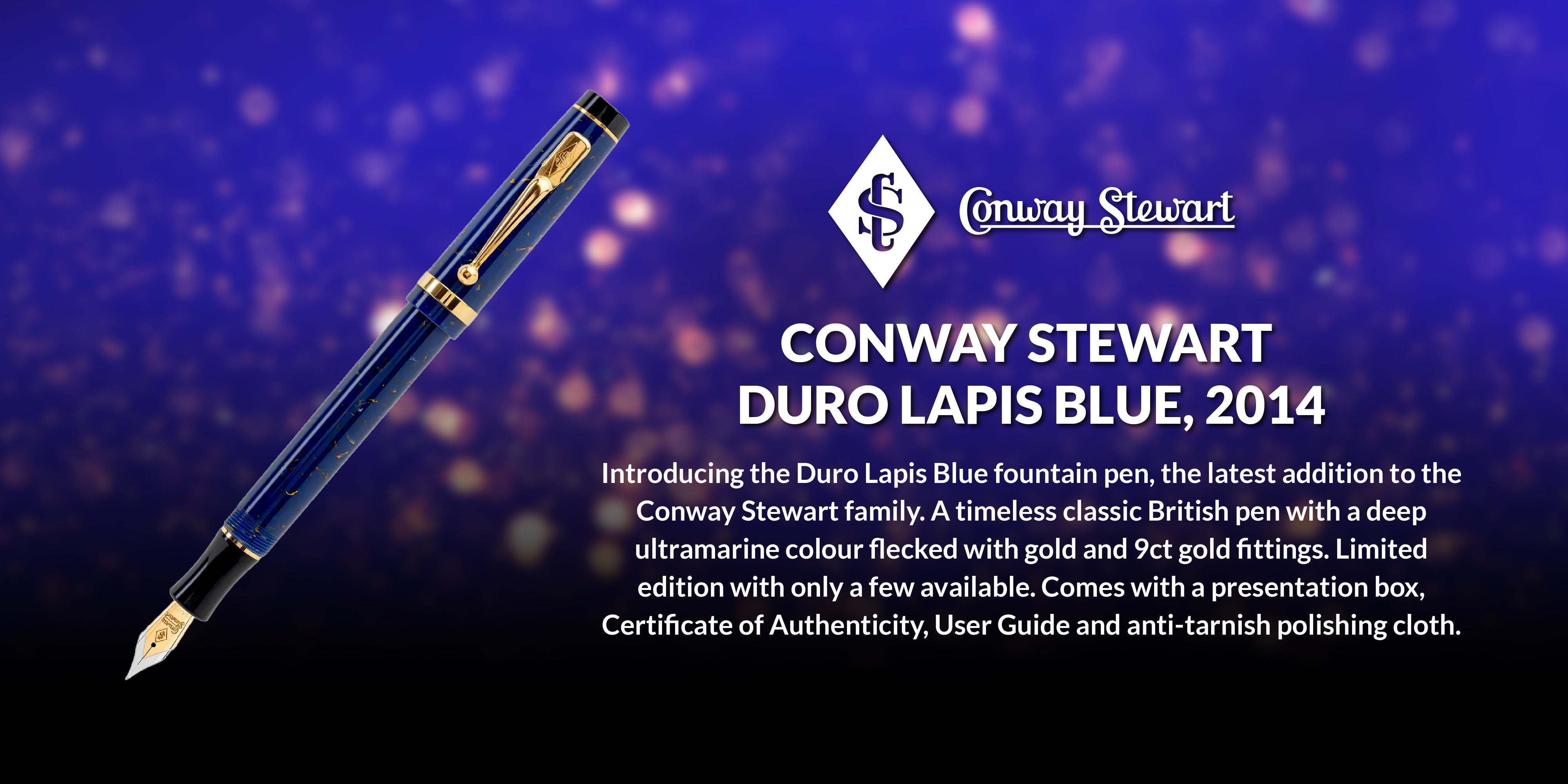 Conway Stewart Duro Lapis Blue, 2014 - Conway Stewart