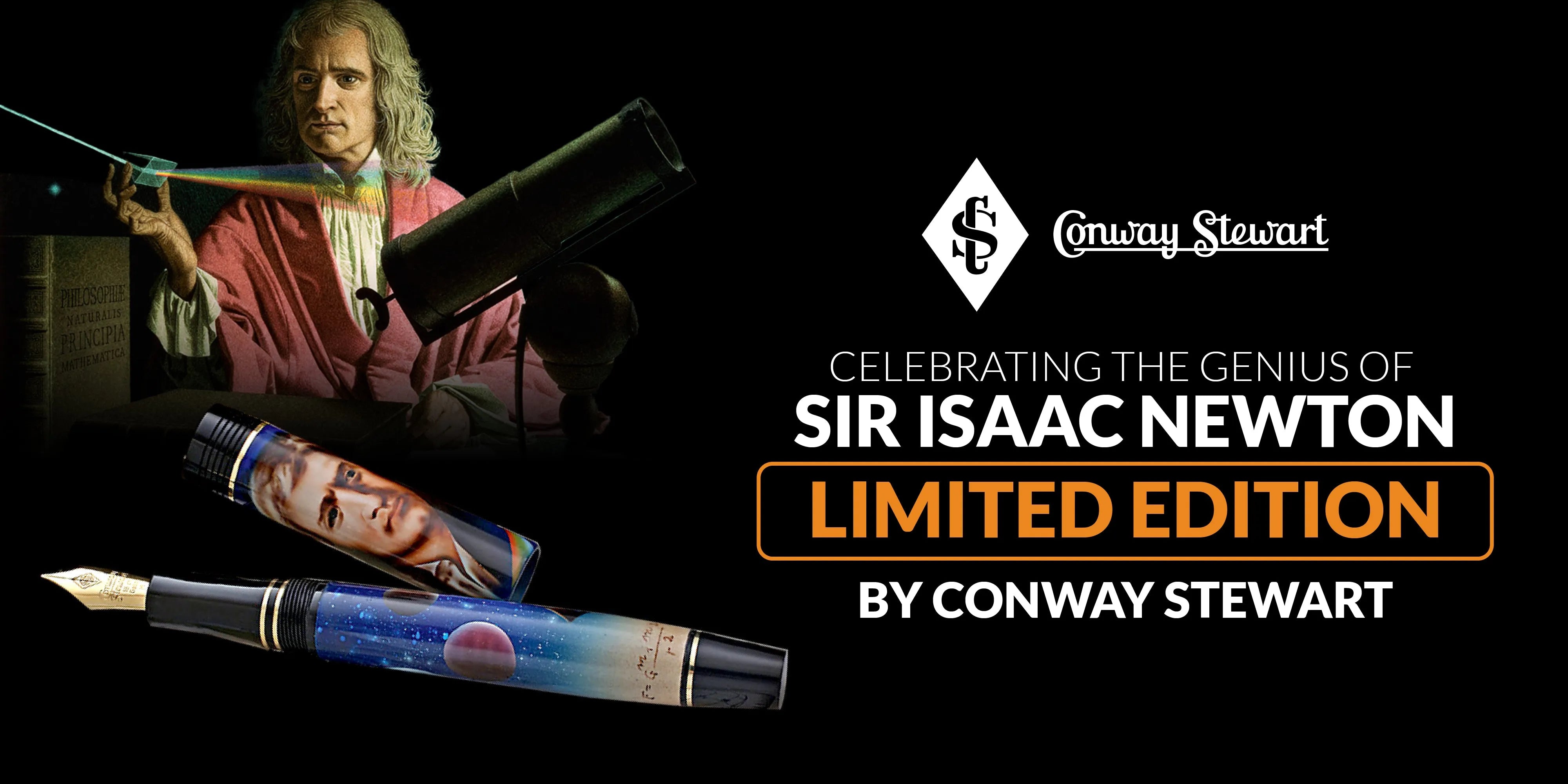 Conway Stewart 'Sir Isaac Newton' Limited Edition