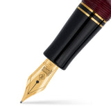Conway Stewart Churchill Burgundy Lever-Fill · Fountain Pen